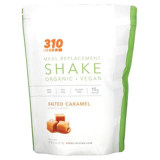310 Nutrition, Meal Replacement Shake, Salted Caramel, 14.7 oz (417.2 g)