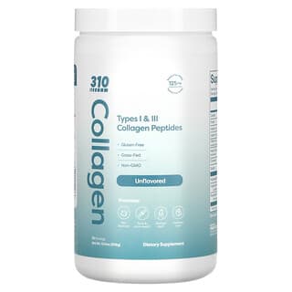 310 Nutrition, Collagen, Type I & ll Collagen Peptides, Unflavored, 10.9 oz (309 g)