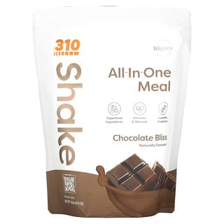 310 Nutrition, オールインワンミールシェイク、チョコレートブリス、414.4g（14.6オンス）