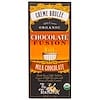 Creme Brulee, Organic Chocolate Fusion, Milk Chocolate, 1.8 oz (51 g)