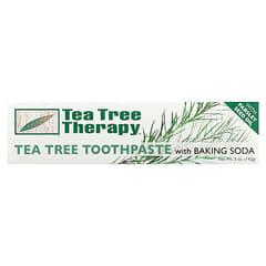 Tea Tree Therapy, Pasta dental de árbol del té con bicarbonato de sodio, 142 g (5 oz)