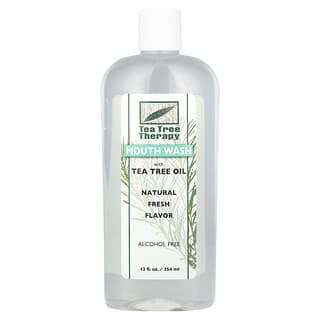 Tea Tree Therapy, Płyn do płukania jamy ustnej z olejkiem z drzewa herbacianego, o naturalnym świeżym smaku, 354 ml