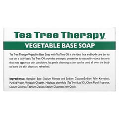 Tea Tree Therapy, Pflanzliche Basisseife mit Teebaumöl, 110 g (3,9 oz.)