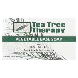 Tea Tree Therapy, Pain de savon à base de plantes à l'huile essentielle de tea tree, 110 g