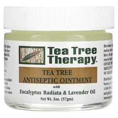 Tea Tree Therapy, 茶树抵抗细菌软膏，2盎司（57克）