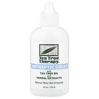 Tea Tree Therapy, крем-антисептический, с маслом чайного дерева и экстрактами трав, 118 мл (4 жидк. унции)