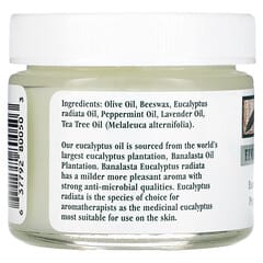 Tea Tree Therapy, Esfregaço no peito de eucalipto, 57 g (2 oz)