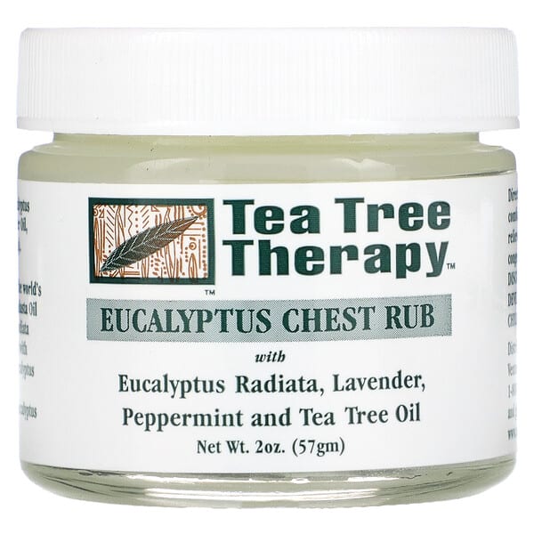 Tea Tree Therapy, ユーカリチェストラブ 2オンス (57 g)