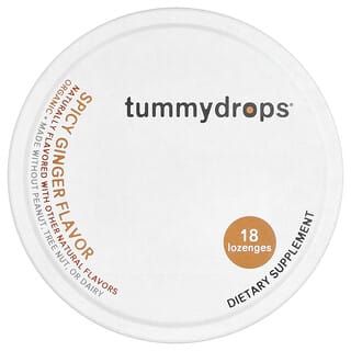 Tummydrops, Spicy Ginger, 18 Lozenges