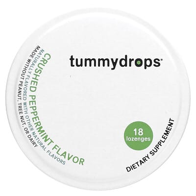 Tummydrops, Crushed Mint, 18 tablets