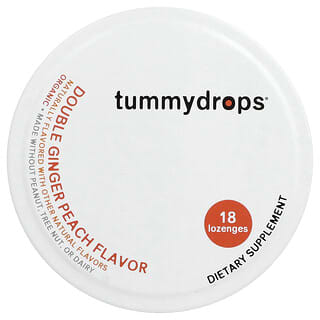 Tummydrops, Double Ginger Şeftali, 18 Pastil