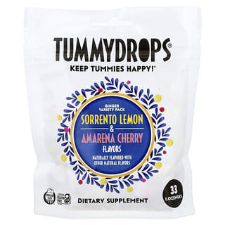 Tummydrops, Variété de gingembre biologique en sachet, 33 pastilles