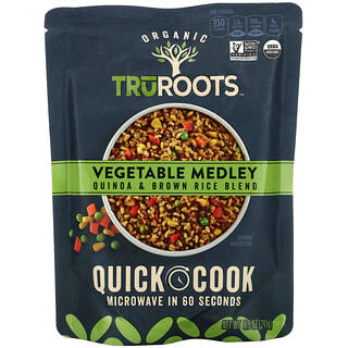 TruRoots, Organic, Quinoa & Brown Rice Blend, Vegetable Medley, 8.5 oz (241 g)  