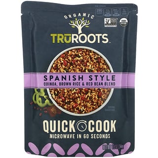 TruRoots, Orgánico, Mezcla de quinua, arroz integral y frijoles rojos, Estilo español, 241 g (8,5 oz)