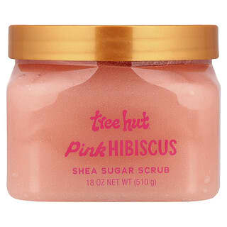 Tree Hut, Gommage au sucre et au karité, Hibiscus rose, 510 g