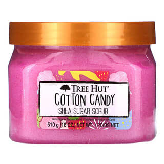 Tree Hut, Shea Sugar Scrub, Cotton Candy, 18 oz (510 g)
