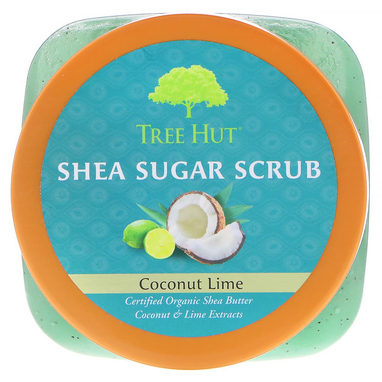 Tree Hut Shea Sugar Scrub Coconut Lime 18 Oz 510 G