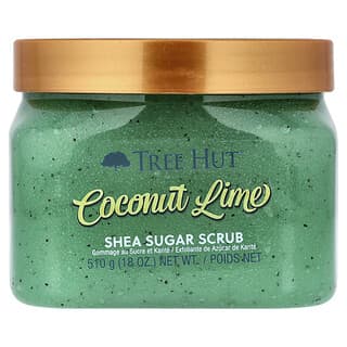 Tree Hut, Exfoliante con azúcar de karité, Coco y lima`` 510 g (18 oz)