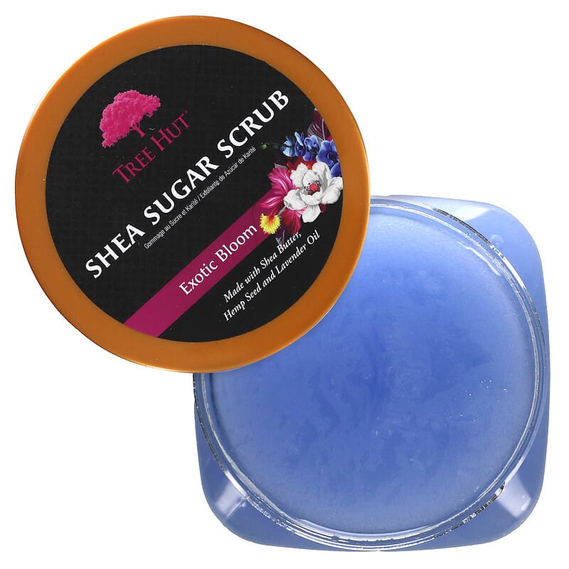 Shea Sugar Scrub, Exotic Bloom , 18 oz (510 g)