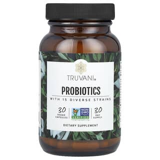 Truvani, Probiotics, 30 Veggies Capsules