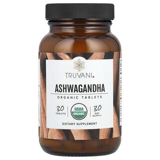 Truvani, Ashwagandha, 30 comprimés