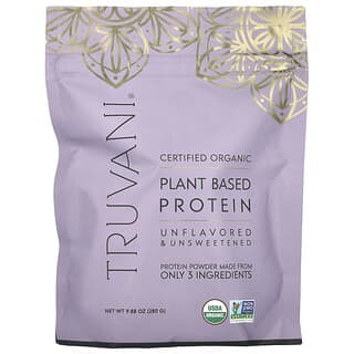 Truvani, Plant Based Protein, geschmacksneutral, ungesüßt, 280 g (9,88 oz.)