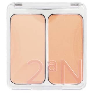 2aN, Dual Cheek, 12 Orange Flaum, 7,4 g
