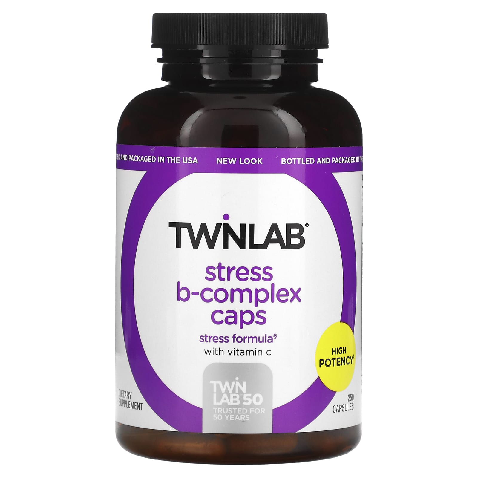 Twinlab, Stress B-Complex Caps, 250 Capsules