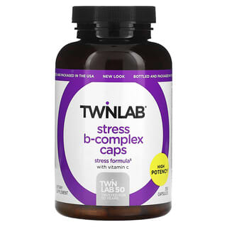 Twinlab, Stress B-Complex, капсулы, 250 капсул