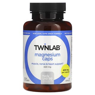 Twinlab, Magnesium Caps, 420 mg, 100 Capsules