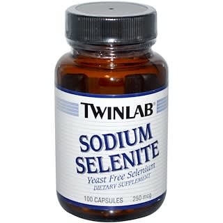 Twinlab, Sodium Selenite, 250 mcg, 100 Capsules