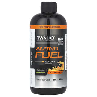 Twinlab, Amino Fuel, Orange Rush, 16 fl oz (473 ml)