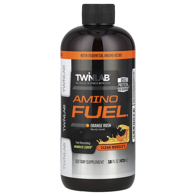 Amino Fuel（アミノ フューエル）、オレンジラッシュ、473ml（16液量