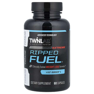 Twinlab, Ripped Fuel Extreme, sagorijevač masti, 60 kapsula