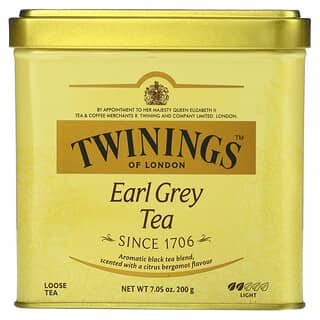 Twinings, Thé Earl Grey en vrac, léger, 200 g