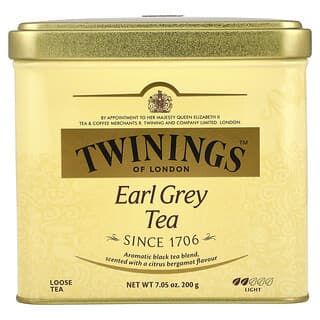 Twinings, Daun Teh Earl Grey Kering, Tidak Pekat, 200 g (7,05 ons)