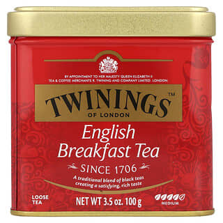 Twinings, English Breakfast Loose Tea, loser englischer Frühstückstee, 100 g (3,5 oz.)