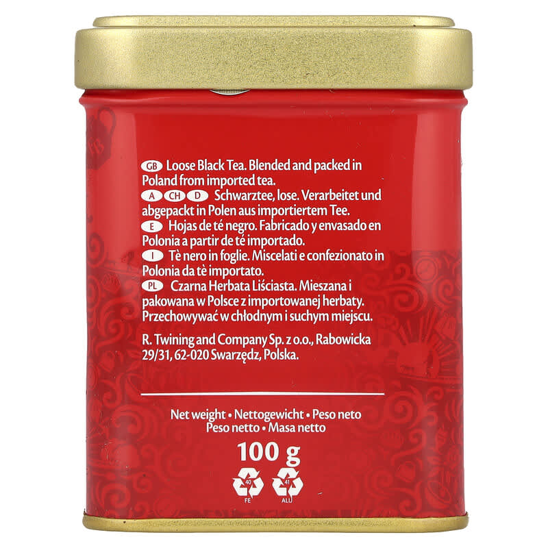 クラッシック、イングリッシュブレックファスト茶葉、100g（3.53