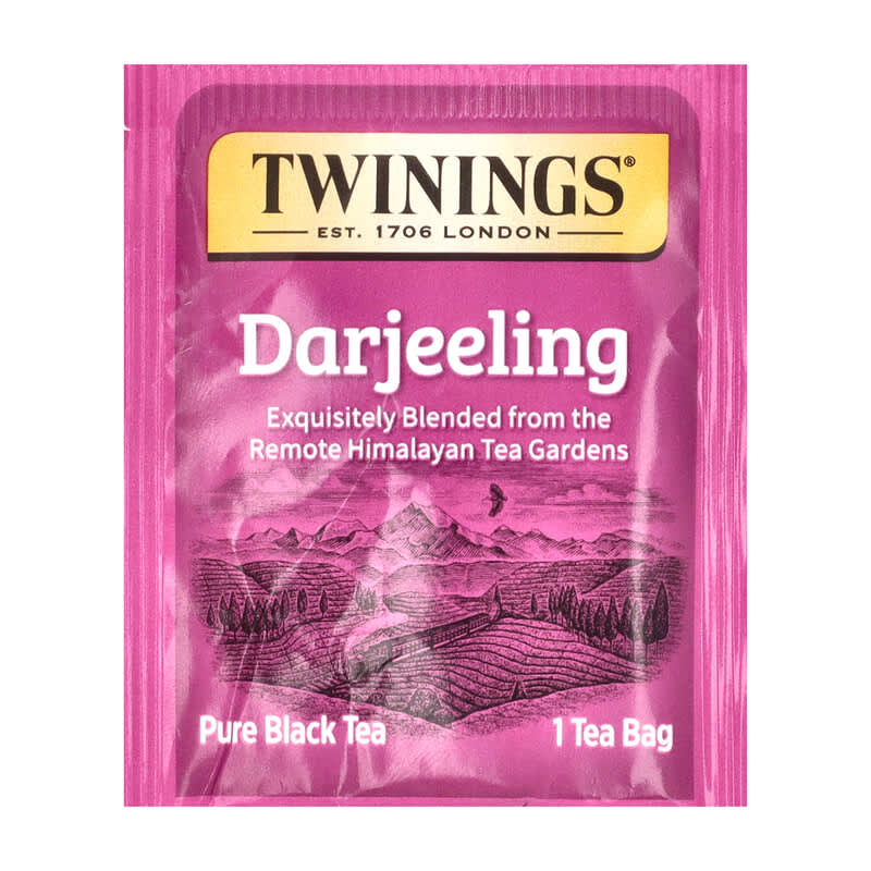 Chá Preto Puro, Darjeeling, 50 Saquinhos de Chá, 100 g (3,53 oz)