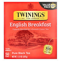 【ぱお】TWG イングリッシュブレックファースト 100袋 イングリッシュブレックファスト、ピュアブラックティー、カフェイン