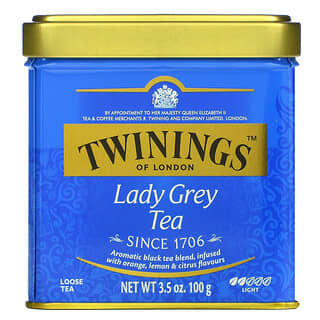 Twinings, Té en hebras Lady Grey, 100 g (3,5 oz)