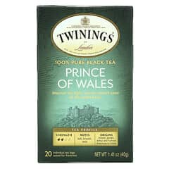 Twinings, 100% Pure Black Tea, Prince of Wales, 20 Tea Bags, 1.41 oz (40 g)