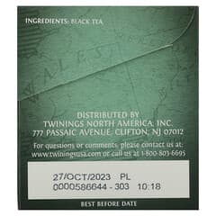 Twinings, 100% Pure Black Tea, Prince of Wales, 20 Tea Bags, 1.41 oz (40 g)