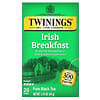 Thé noir pur, Petit-déjeuner irlandais, 20 sachets de thé, 40 g