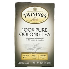 Twinings, 原產地系列，中國烏龍茶，20茶包，1.41盎司（40克）