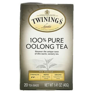Twinings, Thé oolong pur 100 %, 20 sachets de thé, 1,41 oz (40 g)