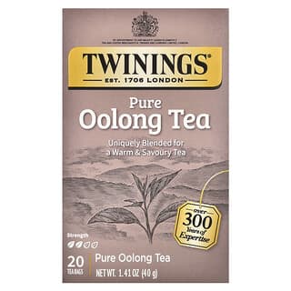 Twinings, 100％純粋ウーロン茶、ティーバッグ20個入り、40g（1.41オンス）