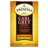 Twinings, Schwarzer Tee, Earl Grey, Extra frech, 20 Teebeutel - 1,41 oz (40 g)