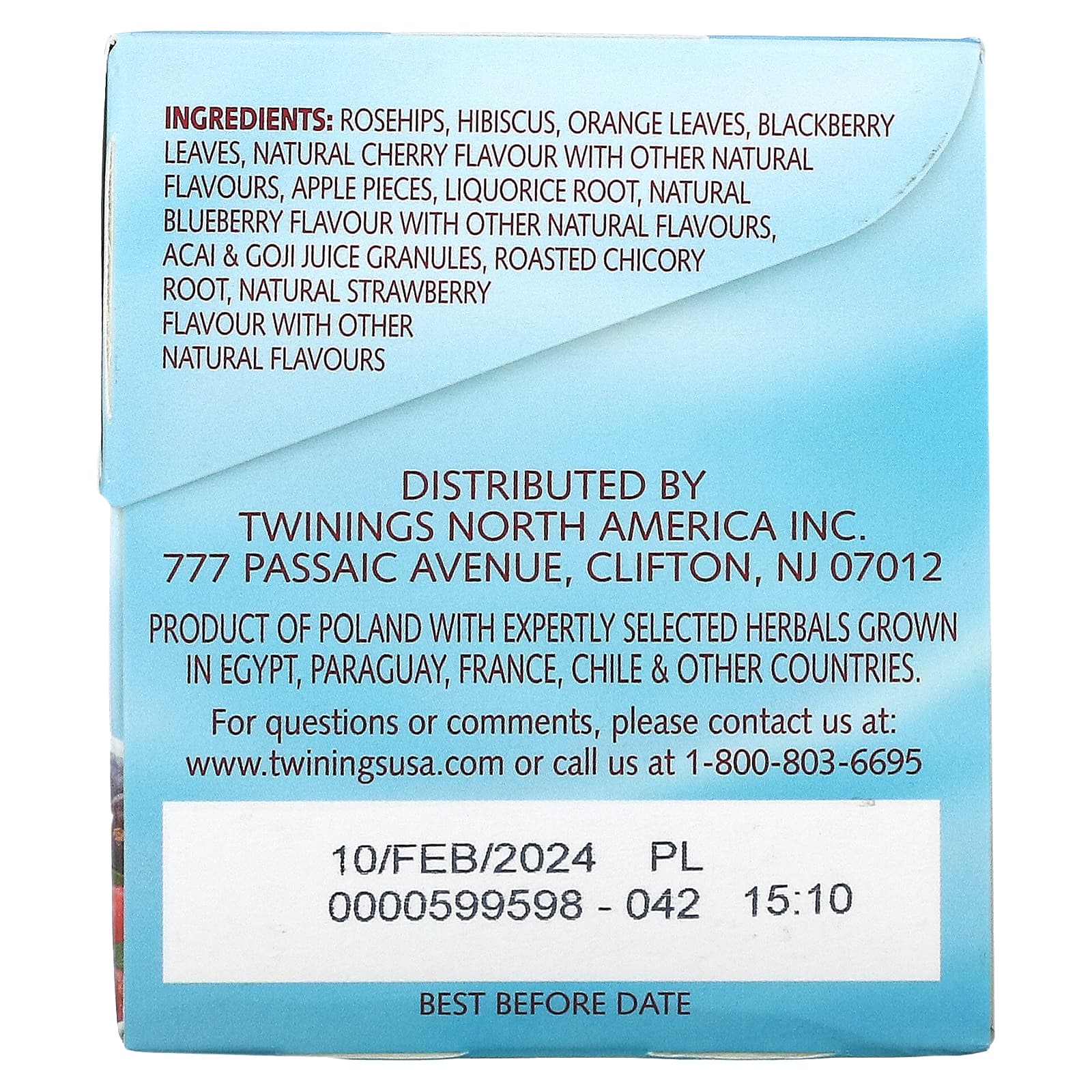 Tea Bar And Fusion Cafe Nutritional Information - 9g8vf8t