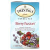 Twinings, ハーブティー、Berry Fusion（ベリーフュージョン）、カフェインフリー、ティーバッグ20個、40g（1.41オンス）